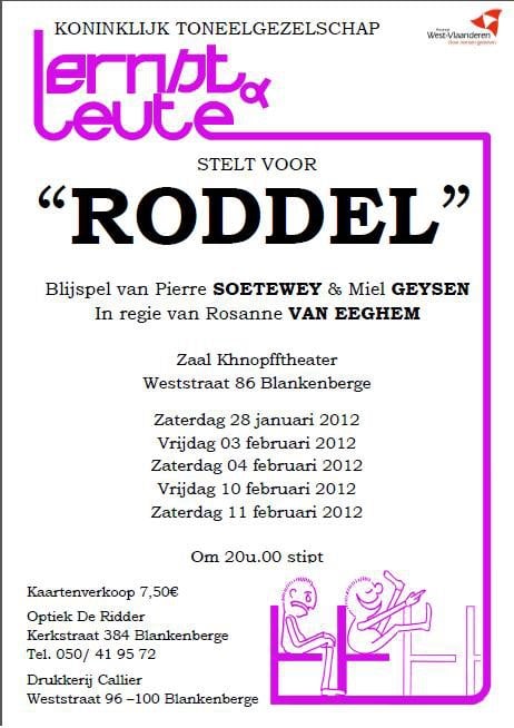 Affiche Roddel
